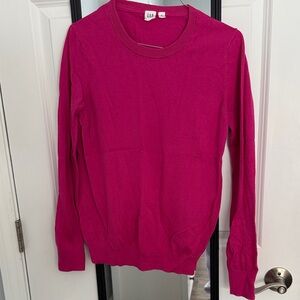 Pink Gap Crew Neck Sweater